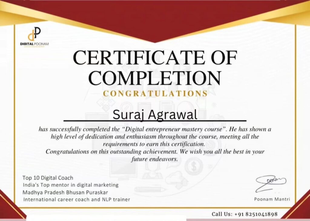 Certified Digital Marketer